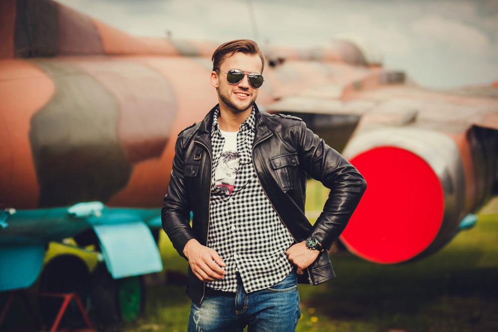 Here’s what you didn’t know about plaid leather jackets